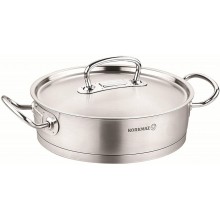 Tava Korkmaz Proline Sautepan A1172 24x7sm/3.1lt., Material: paslanmayan polad