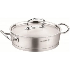 Tava Korkmaz Proline Sautepan A1172 24x7sm/3.1lt., Material: paslanmayan polad