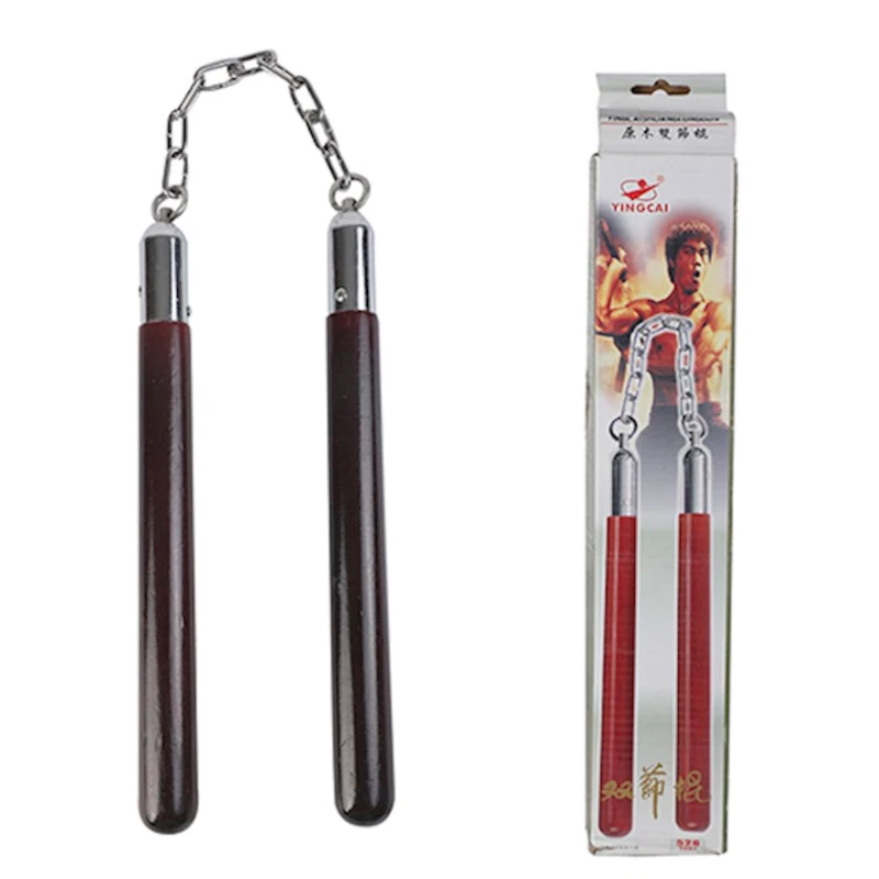 Nunçaki taxta tutacaqlarla