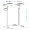 Столик-подставка для ноутбука IKEA Bjorkasen Белая Столик-подставка для ноутбука IKEA Bjorkasen Белая
