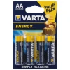 Батарейка Varta Energy LR6 AA, 1.5 V, 4 шт Батарейка Varta Energy LR6 AA, 1.5 V, 4 шт
