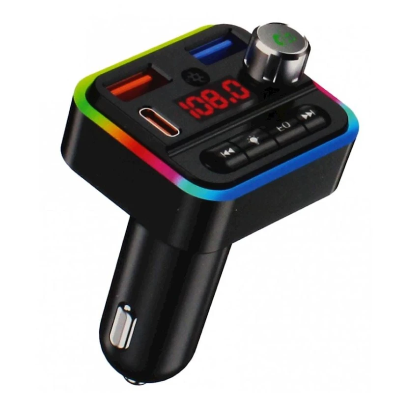 Автомобильный FM трансмиттер HZ H42 Black