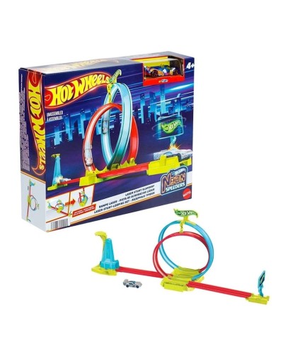 Avtotrek Hot Wheels Neon Speeders Lightning Loop