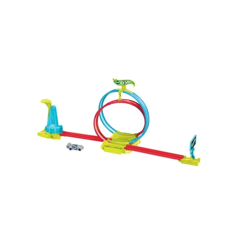 Автотрек Hot Wheels Neon Speeders Lightning Loop Автотрек Hot Wheels Neon Speeders Lightning Loop