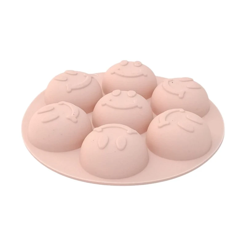 Keks üçün qəlib YH502, silikon, çəhrayı