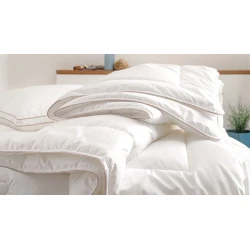 Одеяло Yataş Lucent 195х215 см, двуспальное, всесезонное, нанаволокно, белое