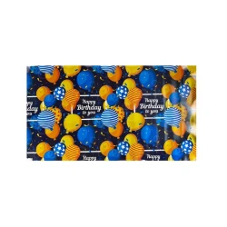 Hədiyyə kağızı Happy Birthday, 50x70 sm