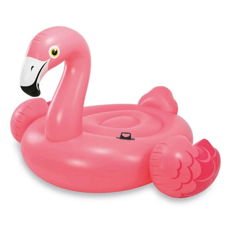 Надувной плотик Intex 57558 Flamingo, для детей и взрослых, розовый, 142x137x97 см Надувной плотик Intex 57558 Flamingo, для детей и взрослых, розовый, 142x137x97 см