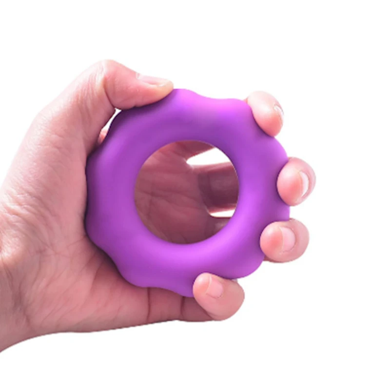 Кистевой эспандер Gymnic Flower 1135, силиконовый, 27 кг, красный