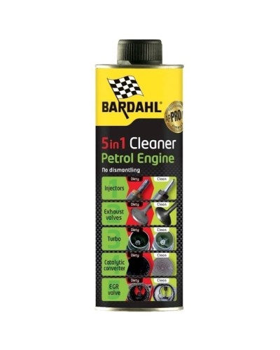 Yanacaq üçün aşqar Bardahl 2372B Engine Cleaner 5 in 1, 500 ml
