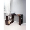 Компьютерный стол Letta ЛДСП, коричневый, 62х40х110 см