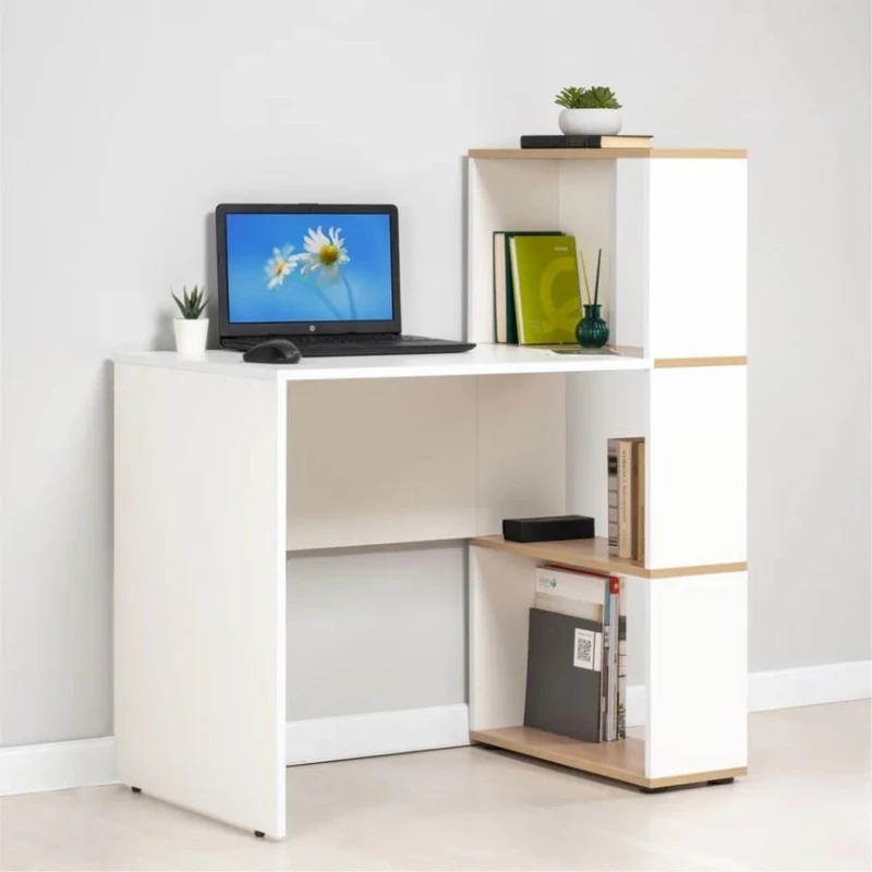 Письменный стол Letta 3563_Letta25IceMix, 95.5х55х111 см