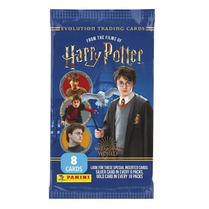 Коллекционные карточки Panini Harry Potter Evolution Trading Cards, 8 шт