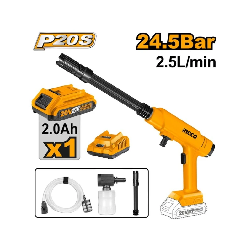 Пневматический пистолет Ingco CPWLI20282