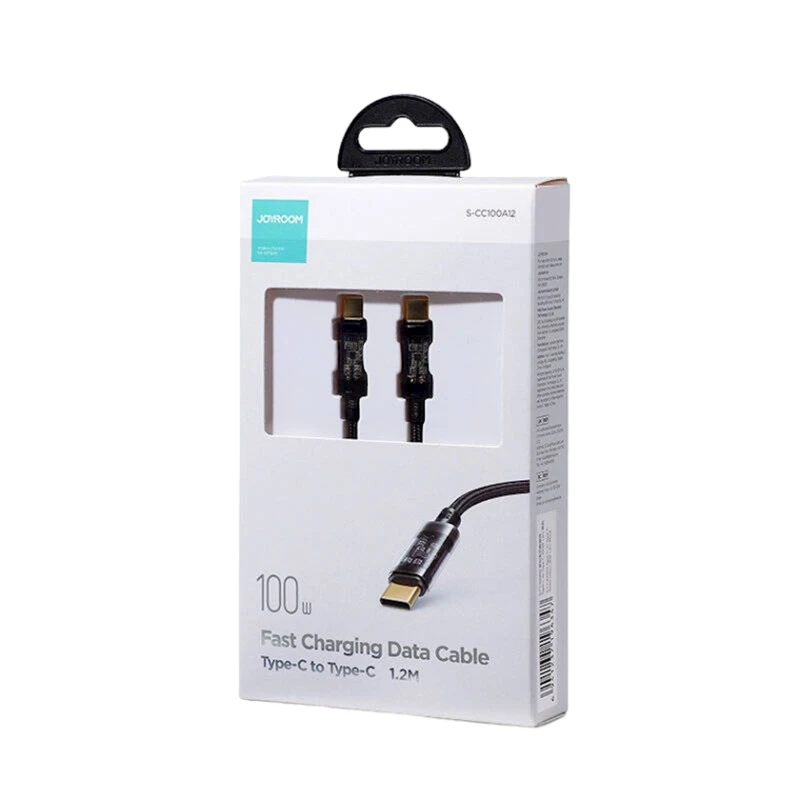 USB kabel Joyroom S-CC100A12 Type-C to Type-C, Qara
