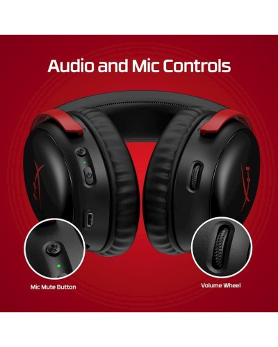 Qulaqlıq-qarnitur HyperX Cloud III Wireless Black/Red