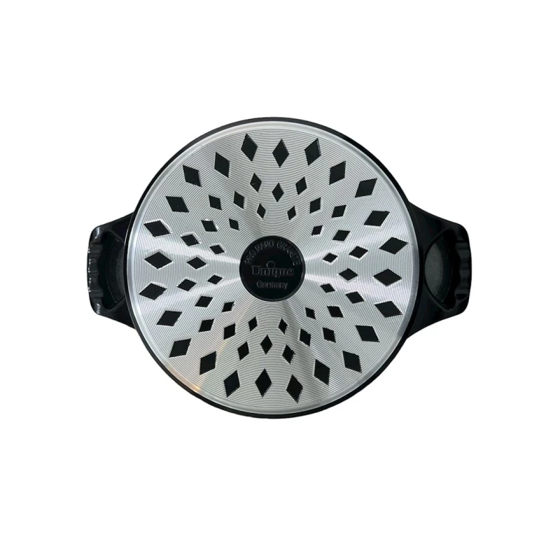 Набор посуды для готовки Unique 00407, 12 предметов, 4 шт кастрюли 20/24/28/32 см, 1 шт сковорода 28 см, гранит, черный Набор посуды для готовки Unique 00407, 12 предметов, 4 шт кастрюли 20/24/28/32 см, 1 шт сковорода 28 см, гранит, черный