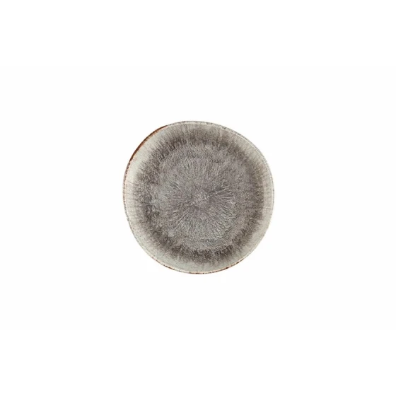 Салатница Porland Stoneware Iris, керамогранит, серая, 17 см