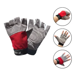 Перчатки для тренировок 1353, универсальные, серые