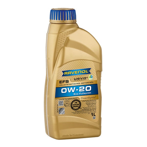 Моторное масло Ravenol EFS 0W-20, 1 л