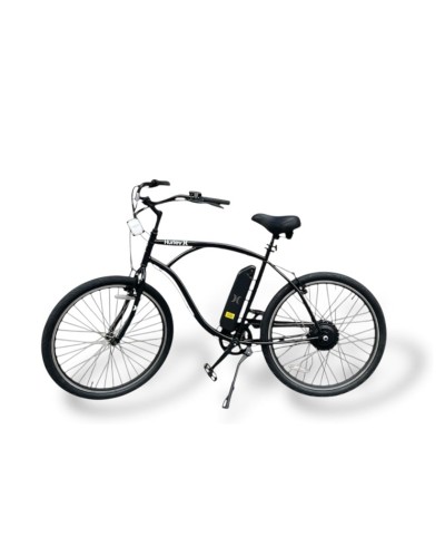 Elektrikli velosiped Hurley Malibu, qara, 26