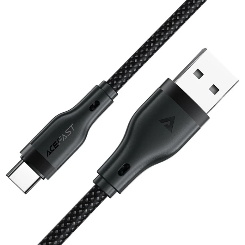 Кабель USB Acefast C8-04 USB-A to USB-C, черный