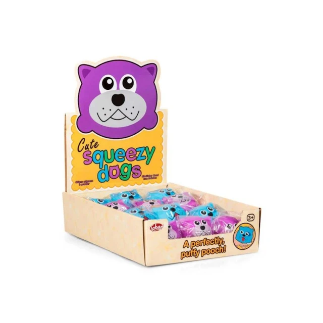 Игрушка-антистресс One for Fun Cute Squeezy Dog, 9 см, 3+ лет, 1 шт, товар в ассортименте