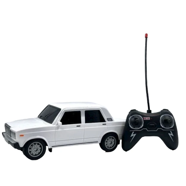 Радиоуправляемая машина VAZ 2107 Kadusi 0001, белая, 14x34 см Радиоуправляемая машина VAZ 2107 Kadusi 0001, белая, 14x34 см