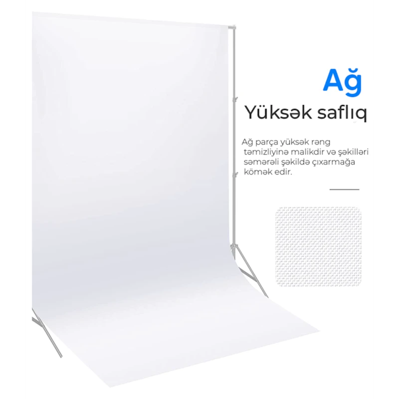 Белый фон Neewer 3x6 м Белый фон Neewer 3x6 м