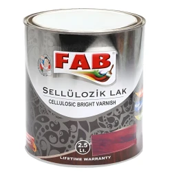 Selülozik lak FAB boya, Tünd meşə, 2.5 l