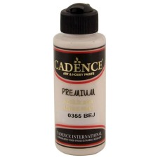 Akril boya Cadence Premium Acrylic Paint 0355 Beige, bej, 120 ml