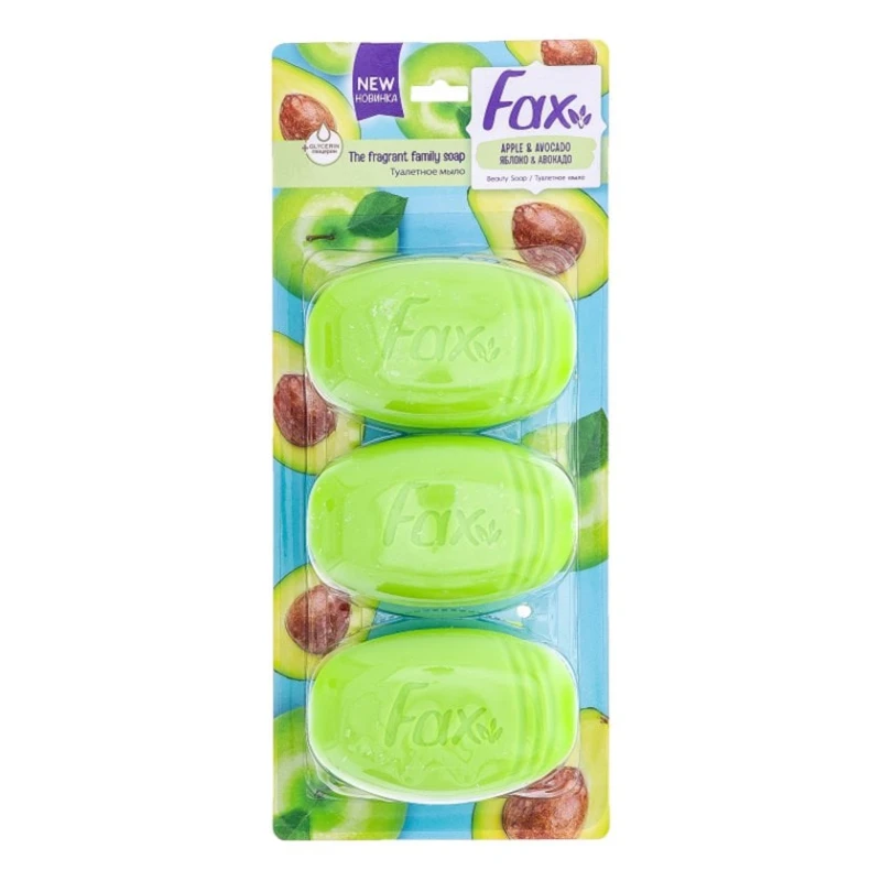 Tualet sabunu Fax Alma və Avokado 400 q Tualet sabunu Fax Alma və Avokado 400 q