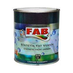 Yaxtalar üçün lak FAB boya, sintetik, 2.5 l