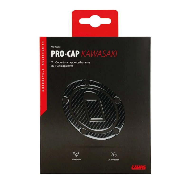 Motosikl benzin çəni üçün qoruma Lampa 90003 for Kawasaki Carbon Motosikl benzin çəni üçün qoruma Lampa 90003 for Kawasaki Carbon