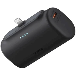 Внешний аккумулятор Baseus Compact Series 5000 mAh Lightning 20W Black