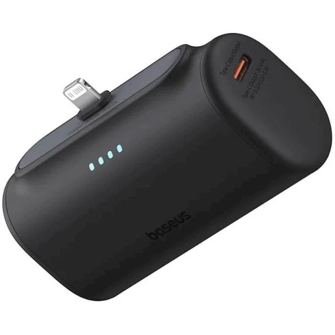 Внешний аккумулятор Baseus Compact Series 5000 mAh Lightning 20W Black