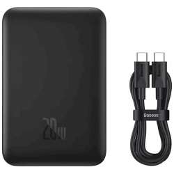 Внешний аккумулятор Baseus Magnetic Mini Air 10000 mAh 20W Black