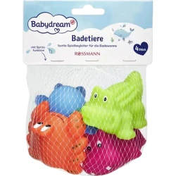 Çimmə üçün oyuncaqlar dəsti Babydream Badetiere, 4 əd