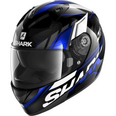 Motosikl dəbilqəsi Shark Ridill 1.2 Phaz KBW, termoplastik, qara/göy/ağ, ölçü L