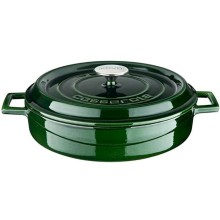 Qısa qazan Lava Metal Premium, 28 sm, çuqun, yaşıl