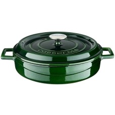Qısa qazan Lava Metal Premium, 28 sm, çuqun, yaşıl