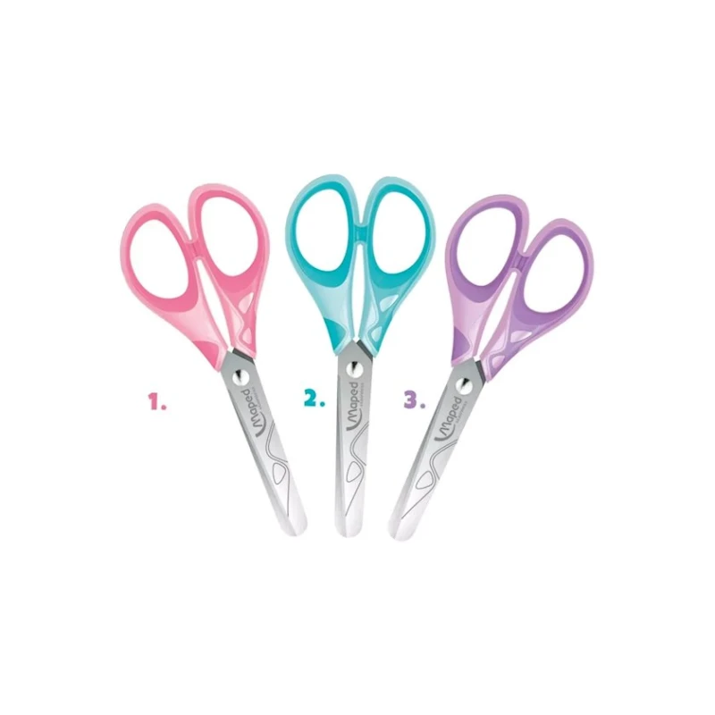 Канцелярские ножницы Maped Essentials Soft Pastel 464413, 13 см, товар в ассортименте Канцелярские ножницы Maped Essentials Soft Pastel 464413, 13 см, товар в ассортименте