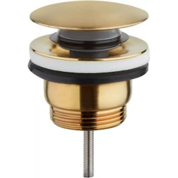 Пробка для раковин Teka Strohm 110620G2, золотистый