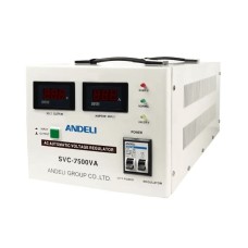 Gərginlik tənzimləyicisi Andeli SVC-7500VA, 150-250 V