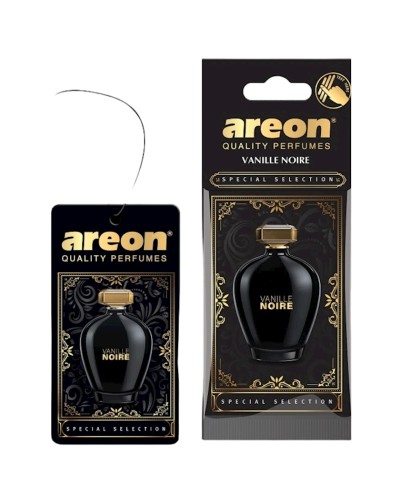 Aromatlaşdırıcı avtomobil üçün Areon Special Selection Vanille Noire, asma