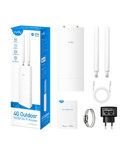 Siqnal gücləndirici Cudy LT400 Outdoor Eu 4G LTE Cat 4 N300