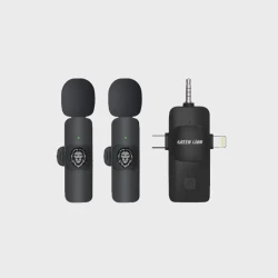 Микрофон Green Lion 3in1 Microphone Type C/Lightening/AUX (GN3IN1WMBK) Black Микрофон Green Lion 3in1 Microphone Type C/Lightening/AUX (GN3IN1WMBK) Black