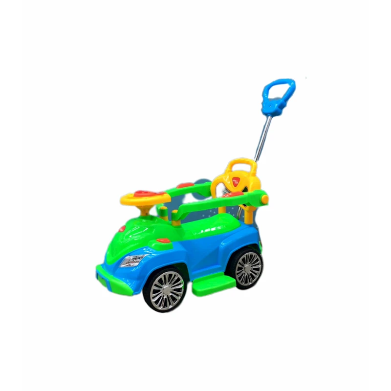 Каталка Baby Land, синий/зеленый