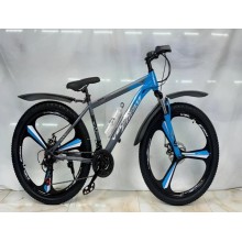 Velosiped Çin istehsalı, 24 ölçülü, 2 təkərli, duralminium pedal, alminium disk, 21 sürət, su qabı ilə - BB-813