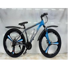 Velosiped Çin istehsalı, 24 ölçülü, 2 təkərli, duralminium pedal, alminium disk, 21 sürət, su qabı ilə - BB-813